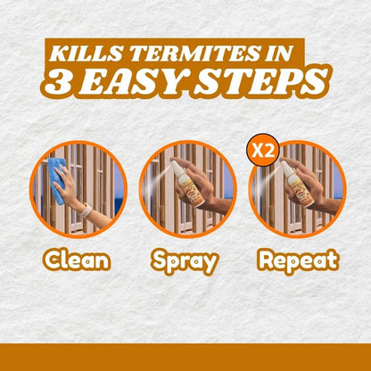 TERMIXX™ 🌿Natural Termite Killer & Repellent Spray 150ML - Super Value Pack of 3🔥