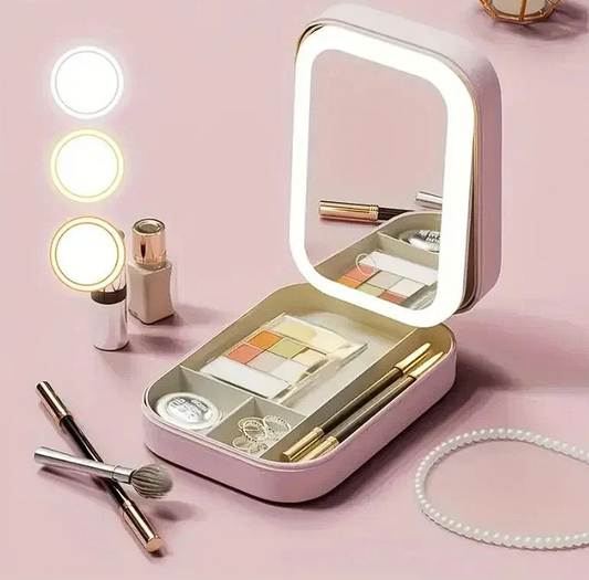 GLOWUP™ | Travel Makeup💄Organizer with Touch Sensor LED Light 💡
